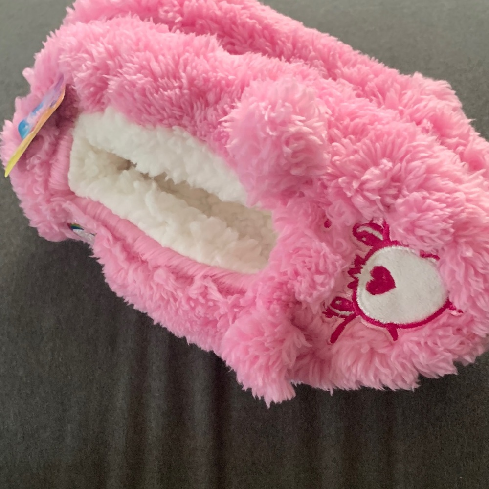 NWT Carebears Rainbow Bear Slipper Socks